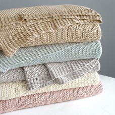 Pine Cone Hill Remy Knit Cotton Blanket PEH3679